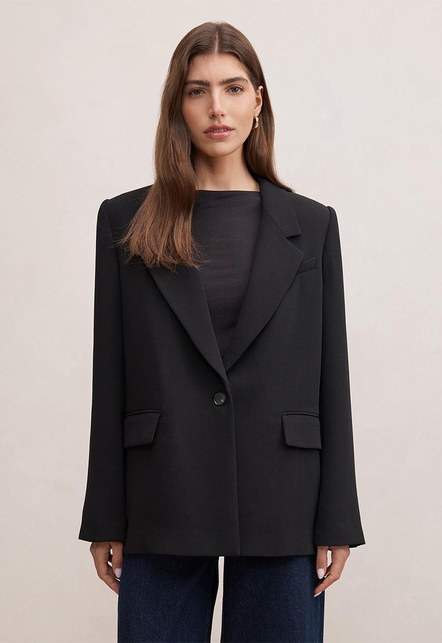 Forever New - Demi single breasted blazer in black