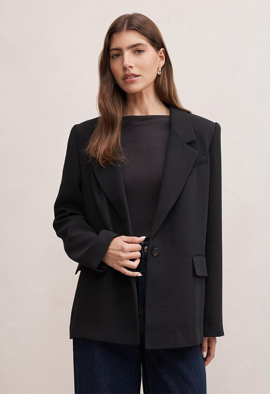 Forever New - Demi single breasted blazer in black