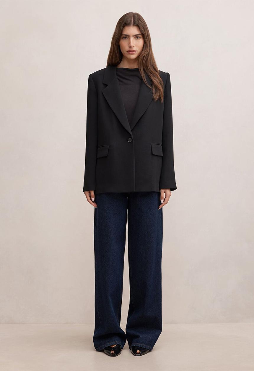 Forever New - Demi single breasted blazer in black