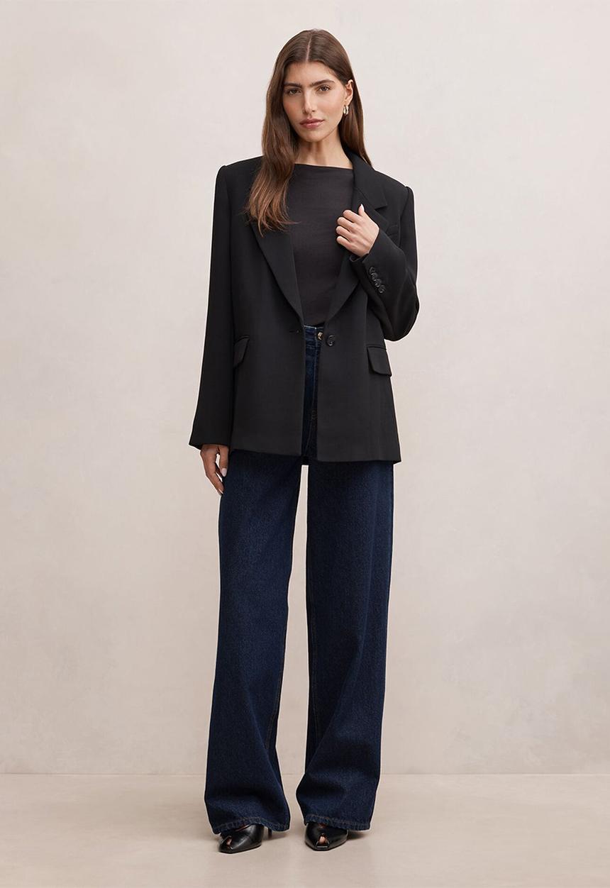 Forever New - Demi single breasted blazer in black