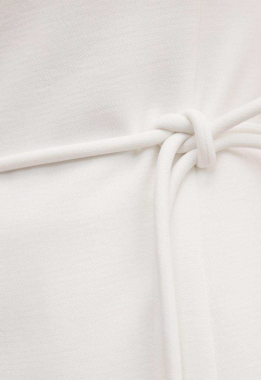 Forever New - Kehlani strapless jumpsuit in porcelain