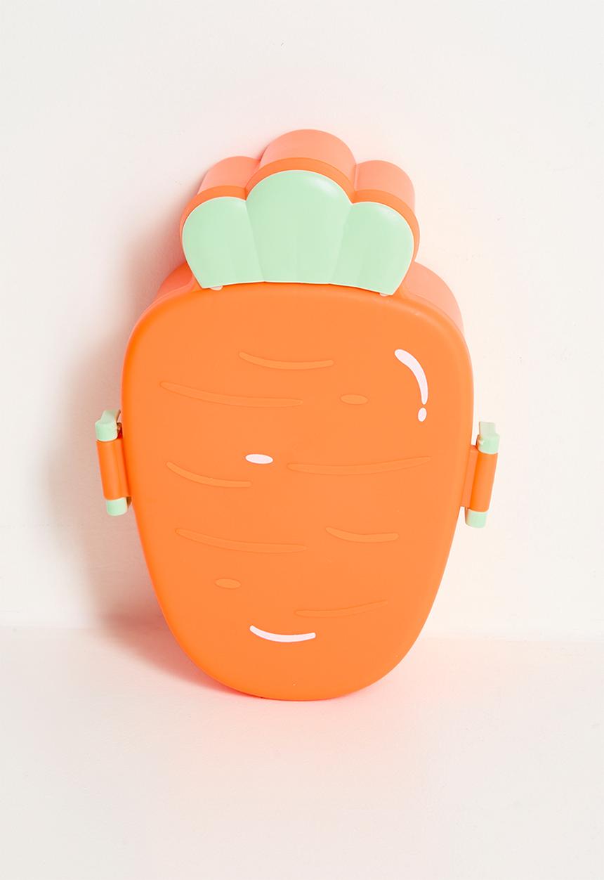 Pop Candy - Carrot bento lunch box - orange