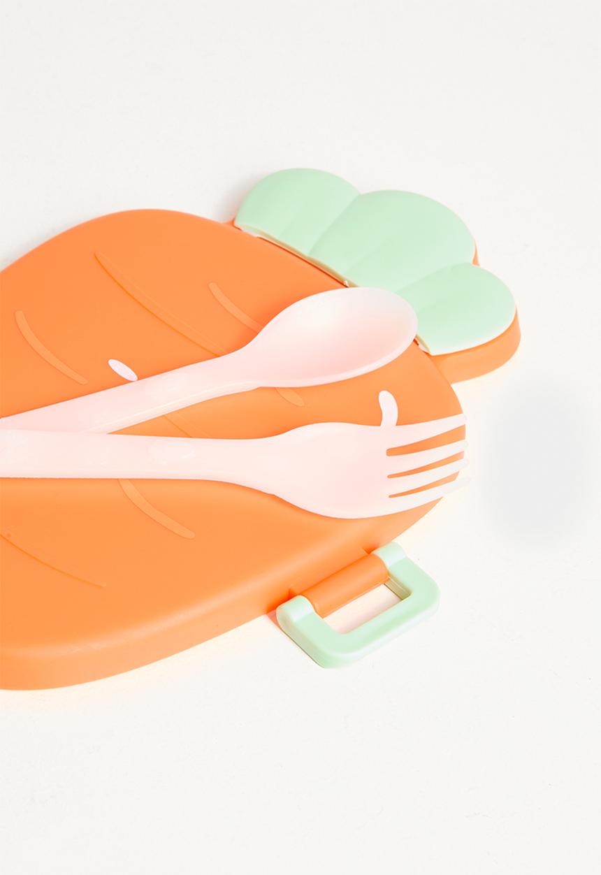 Pop Candy - Carrot bento lunch box - orange