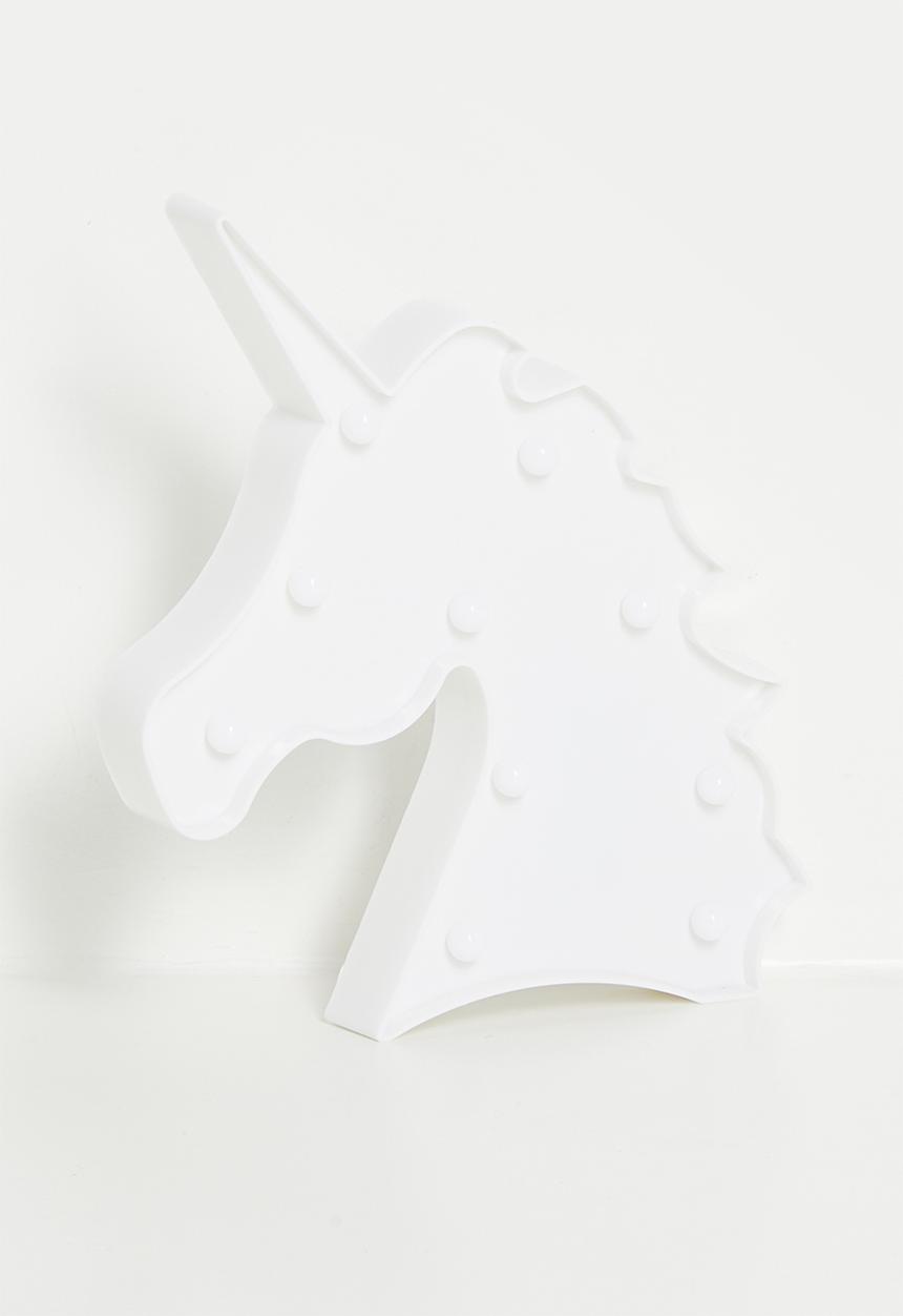 Pop Candy - Unicorn-shaped night light - white