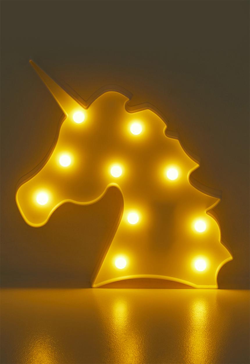 Pop Candy - Unicorn-shaped night light - white
