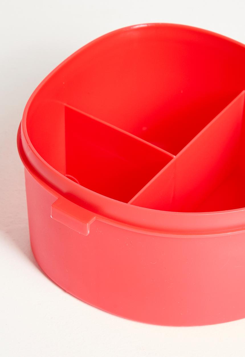 Pop Candy - Strawberry bento lunch box - red