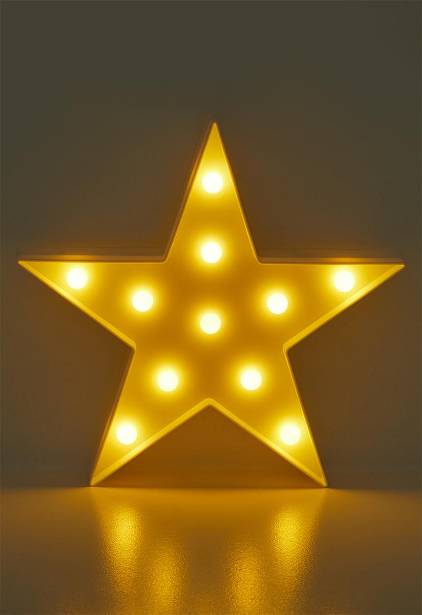Pop Candy - Star-shaped night light - white