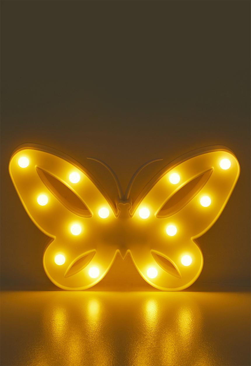 Pop Candy - Butterfly-shaped night light - white