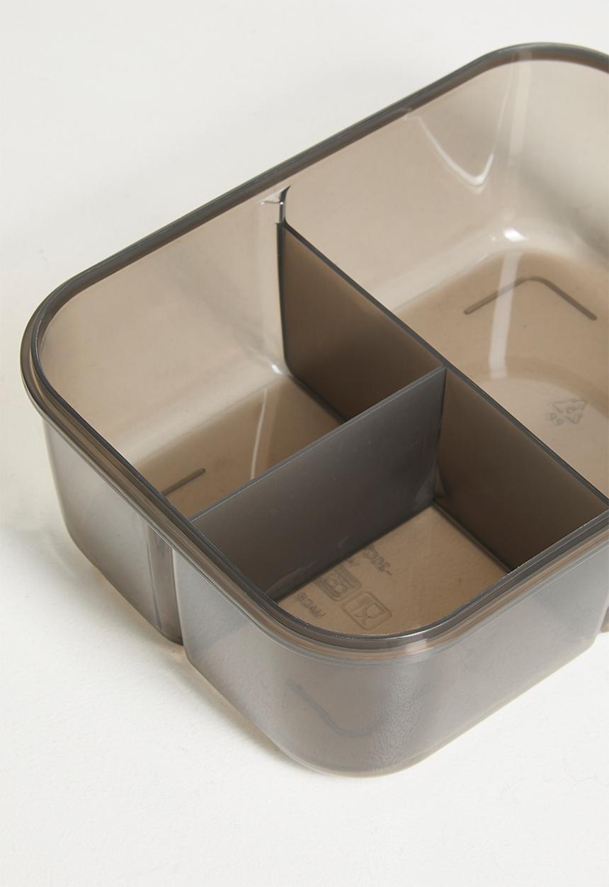 Pop Candy - Compartmentalized lunch box - grey