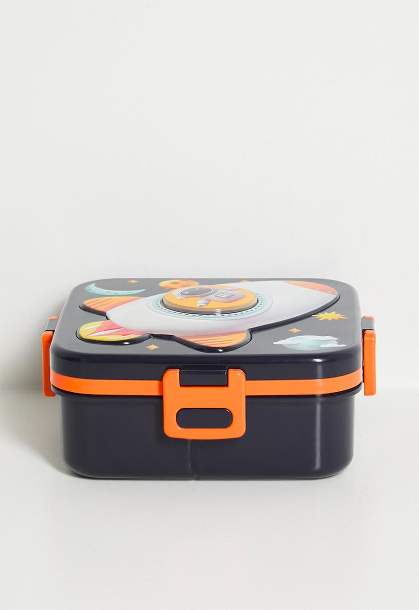 Pop Candy - Spaceship graphic lunch box - navy