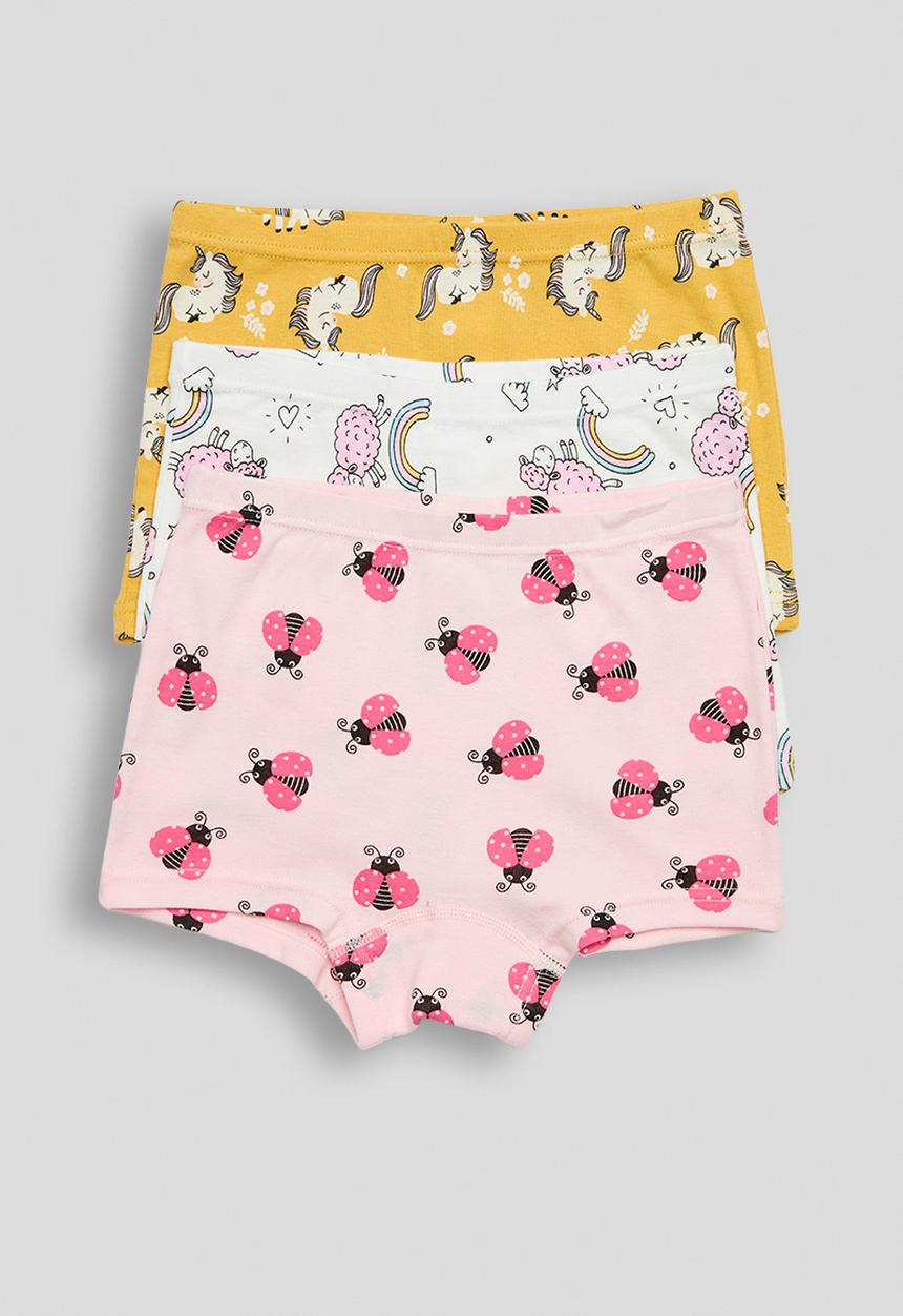 Pop Candy - 3 pack boyshorts -  aop multi