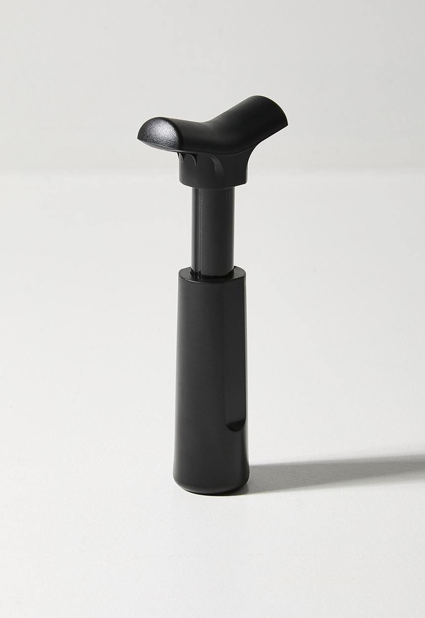 Excellent Houseware - Wine Saver Set 3 - Black