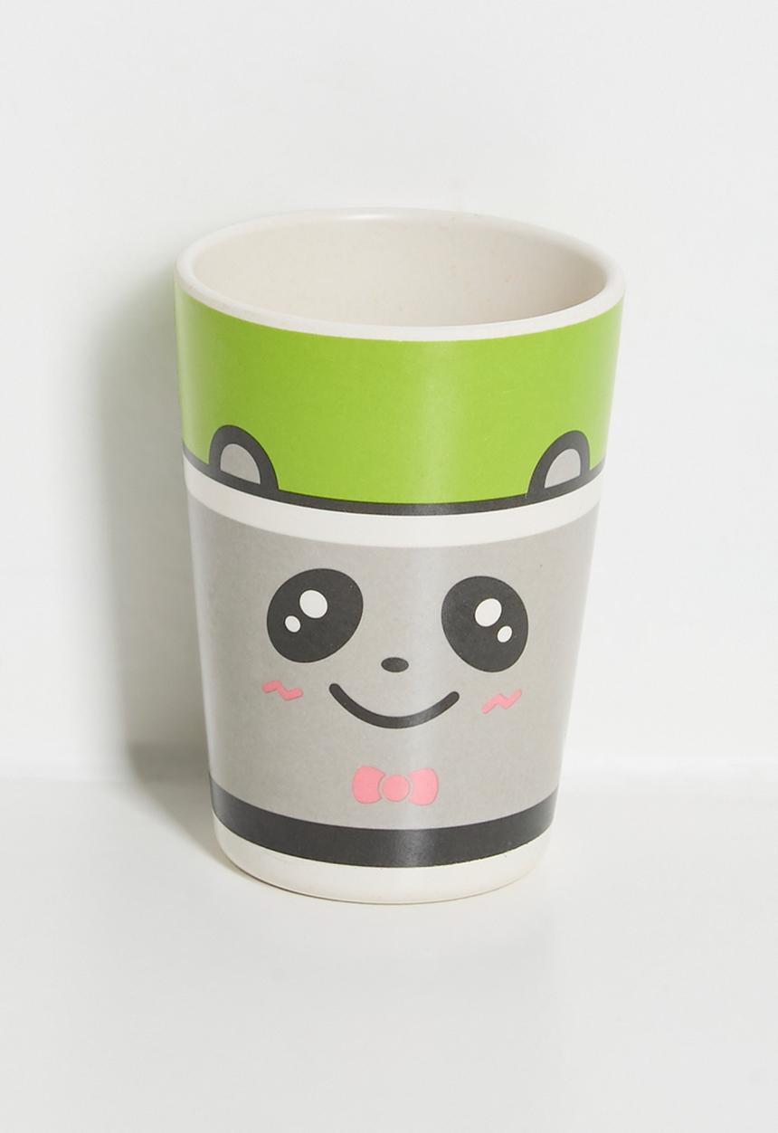Pop Candy - 5 Piece panda themed dinnerware set - multi