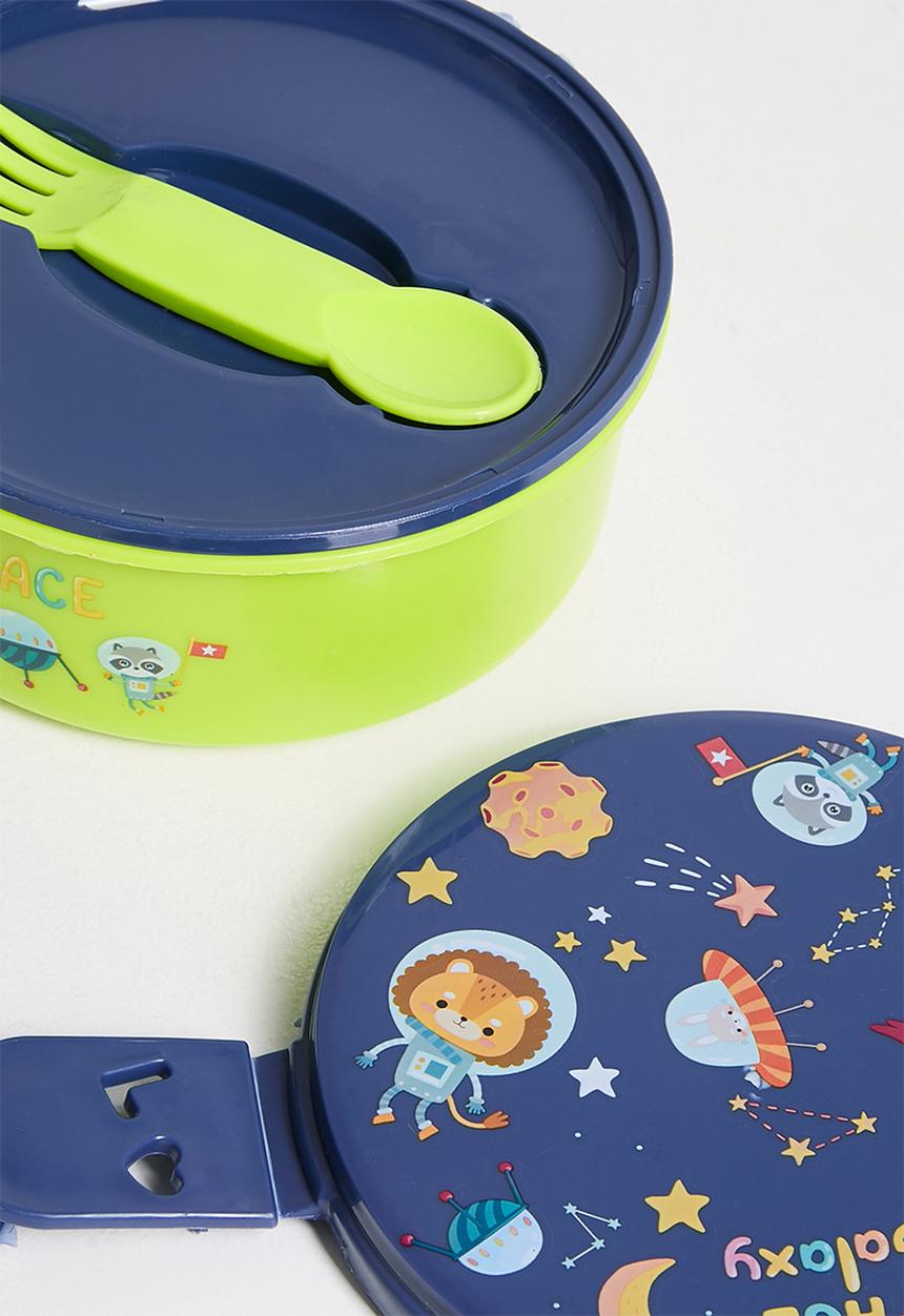 Pop Candy - Lunch bag set - lime & navy
