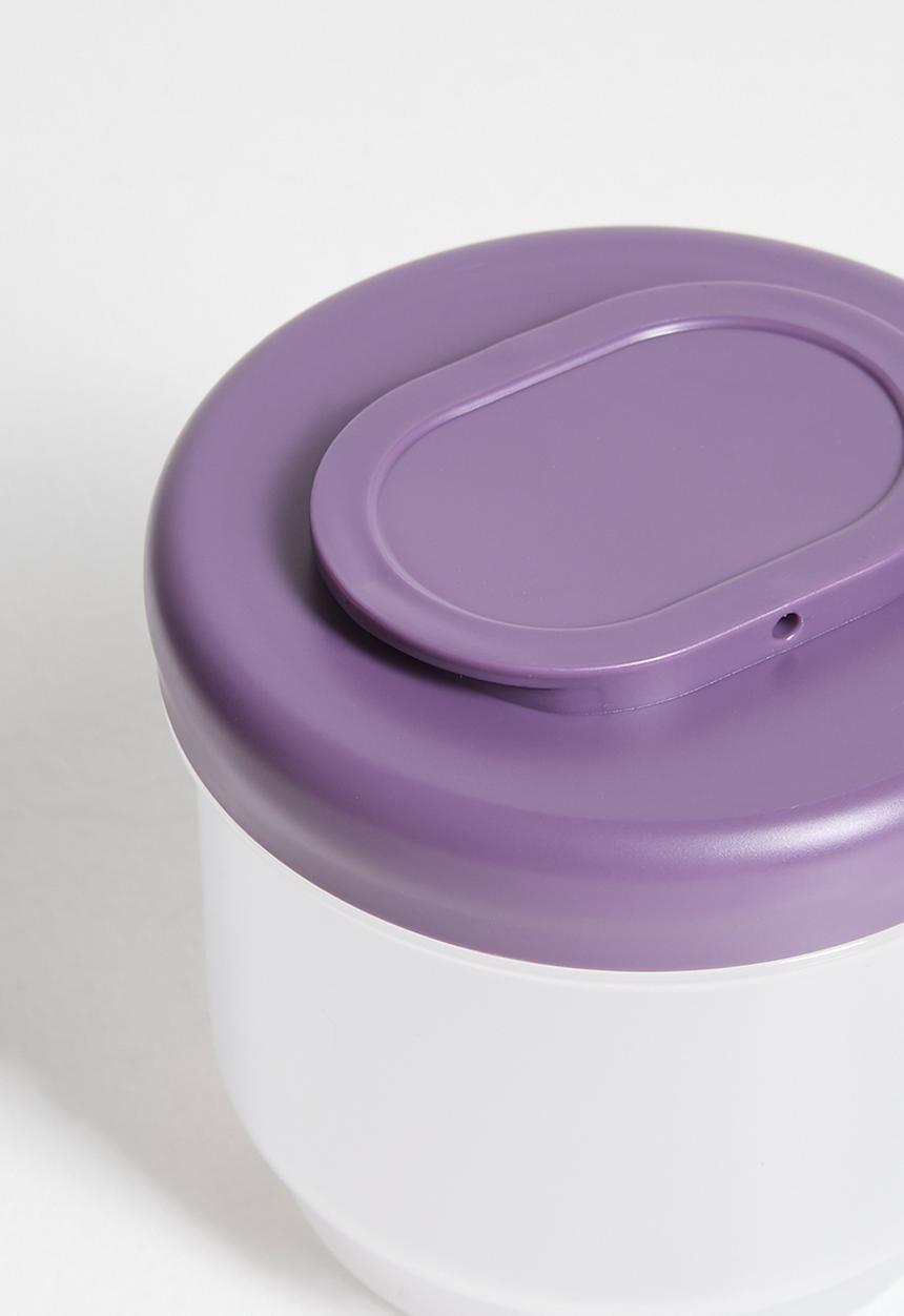 Pop Candy - Stacked food container - plum