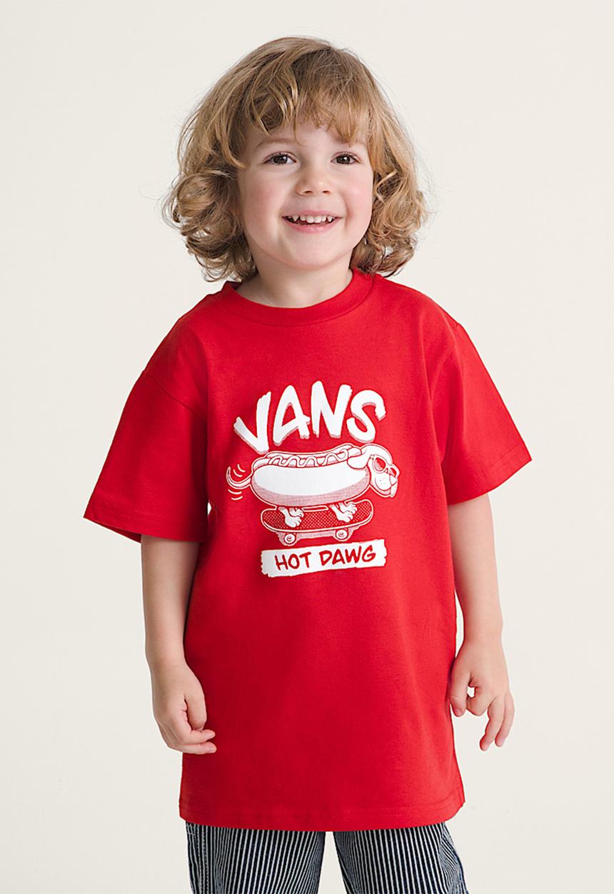 Vans - Hot dawg ss tee- racing red