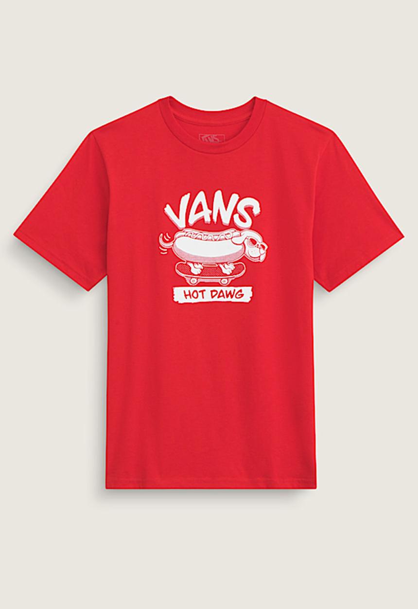 Vans - Hot dawg ss tee- racing red