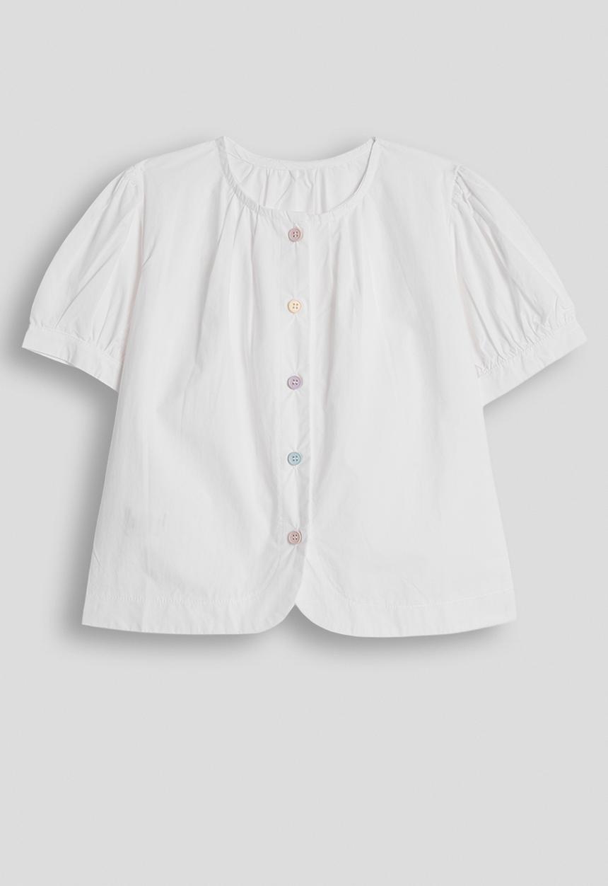 Pop Candy - Button down blouse - white