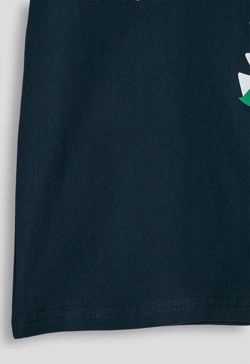 Pop Candy - Dino head graphic tee - navy