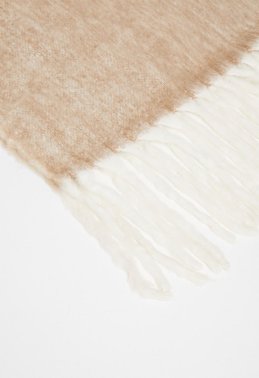 Sixth Floor - El Faux Mohair Throw - Natural