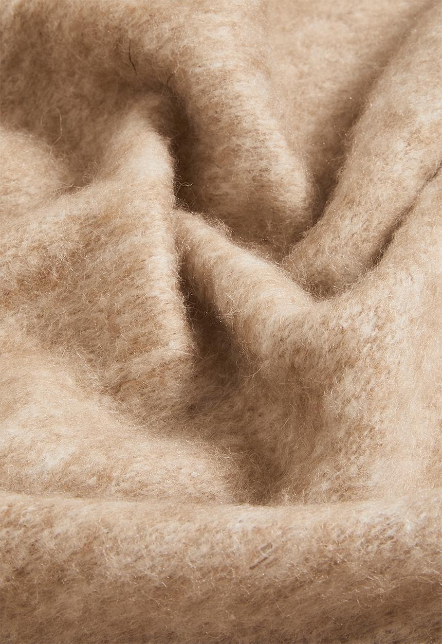 Sixth Floor - El Faux Mohair Throw - Natural