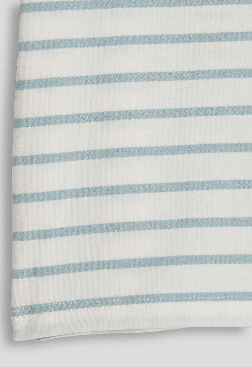Pop Candy - Basic tee - blue stripes