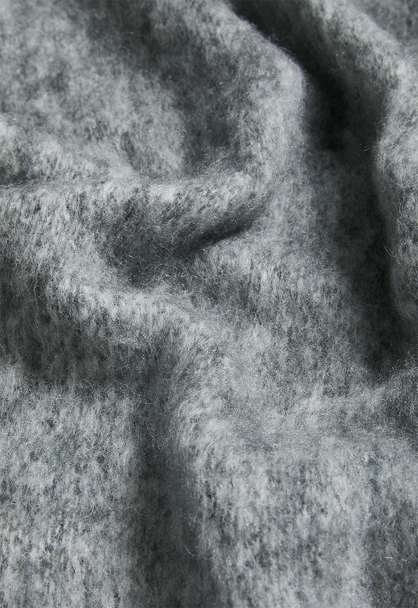 Sixth Floor - El Faux Mohair Throw - Grey