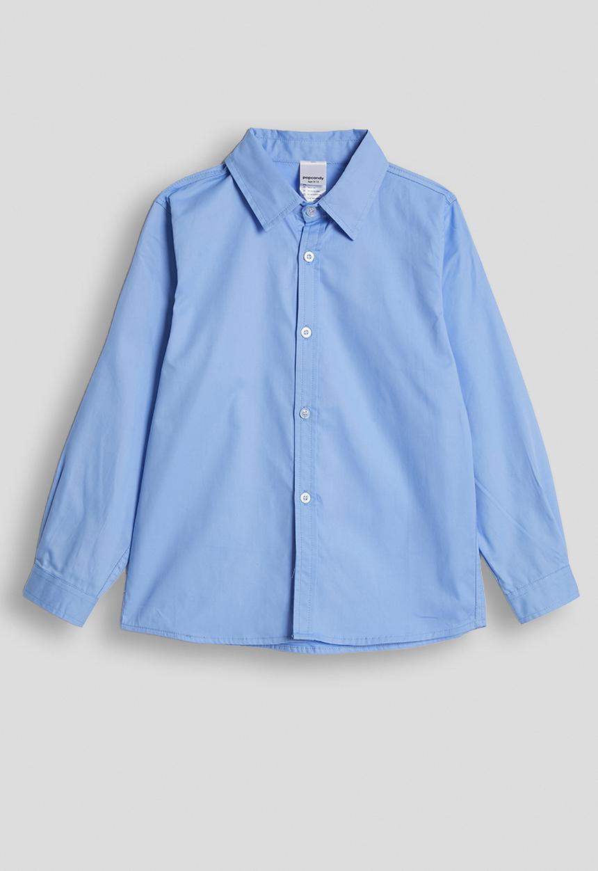 Pop Candy - Cuffed shirt - blue