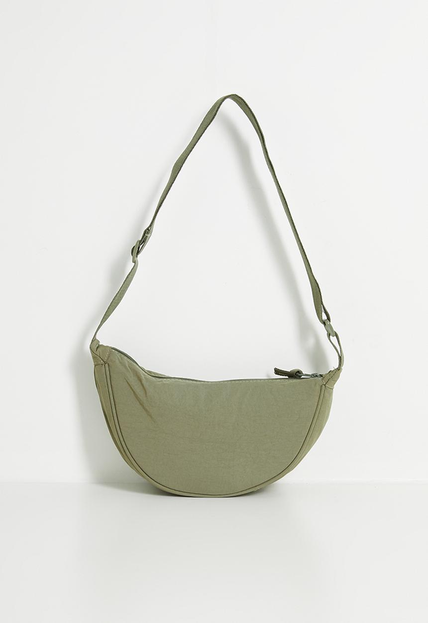 Pop Candy - Half moon shoulder bag - olive green