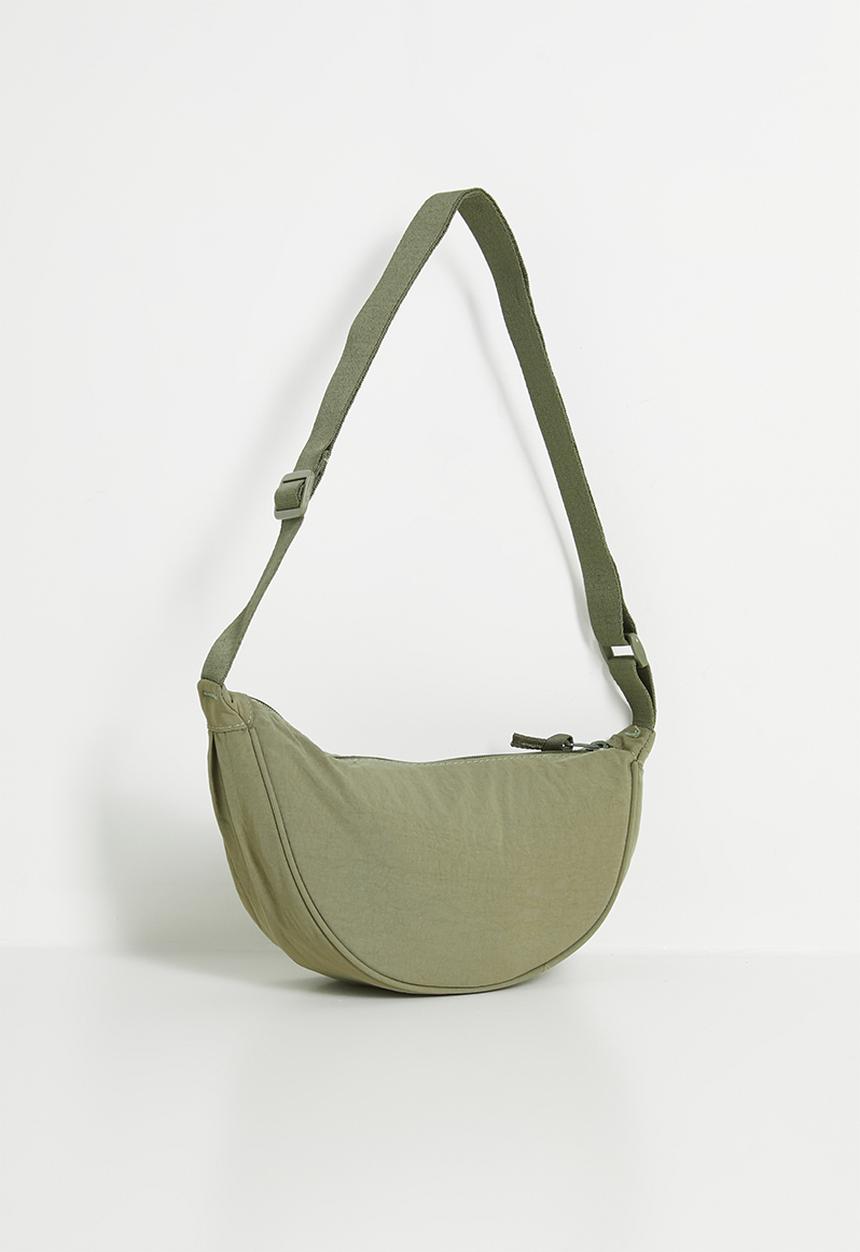 Pop Candy - Half moon shoulder bag - olive green