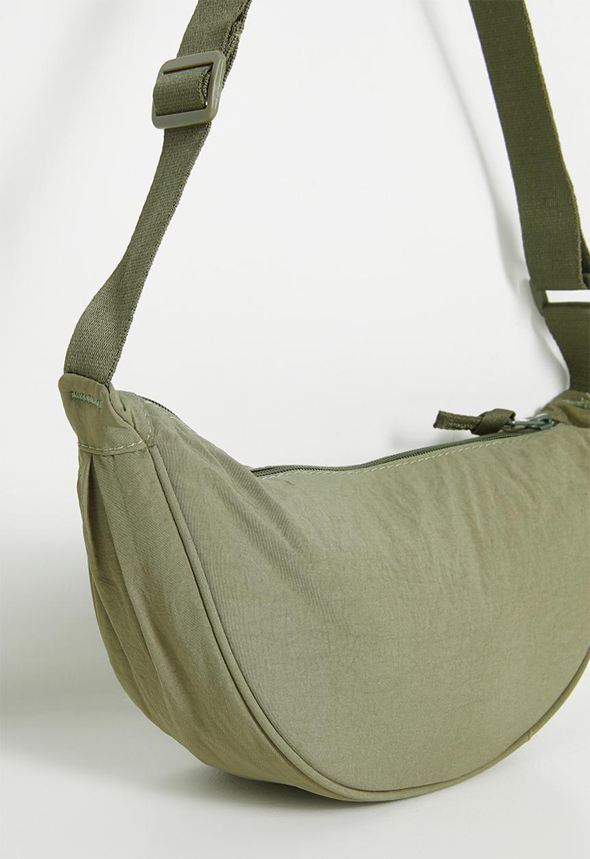 Pop Candy - Half moon shoulder bag - olive green