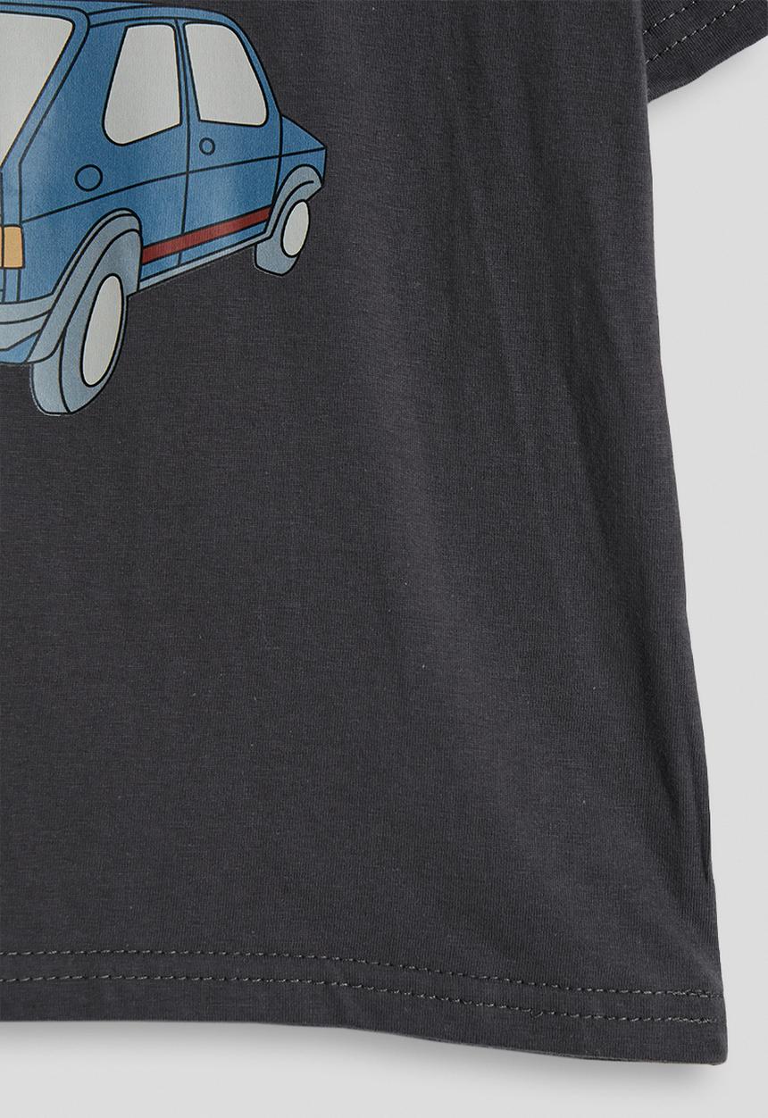 Pop Candy - Car graphic tee - charcoal