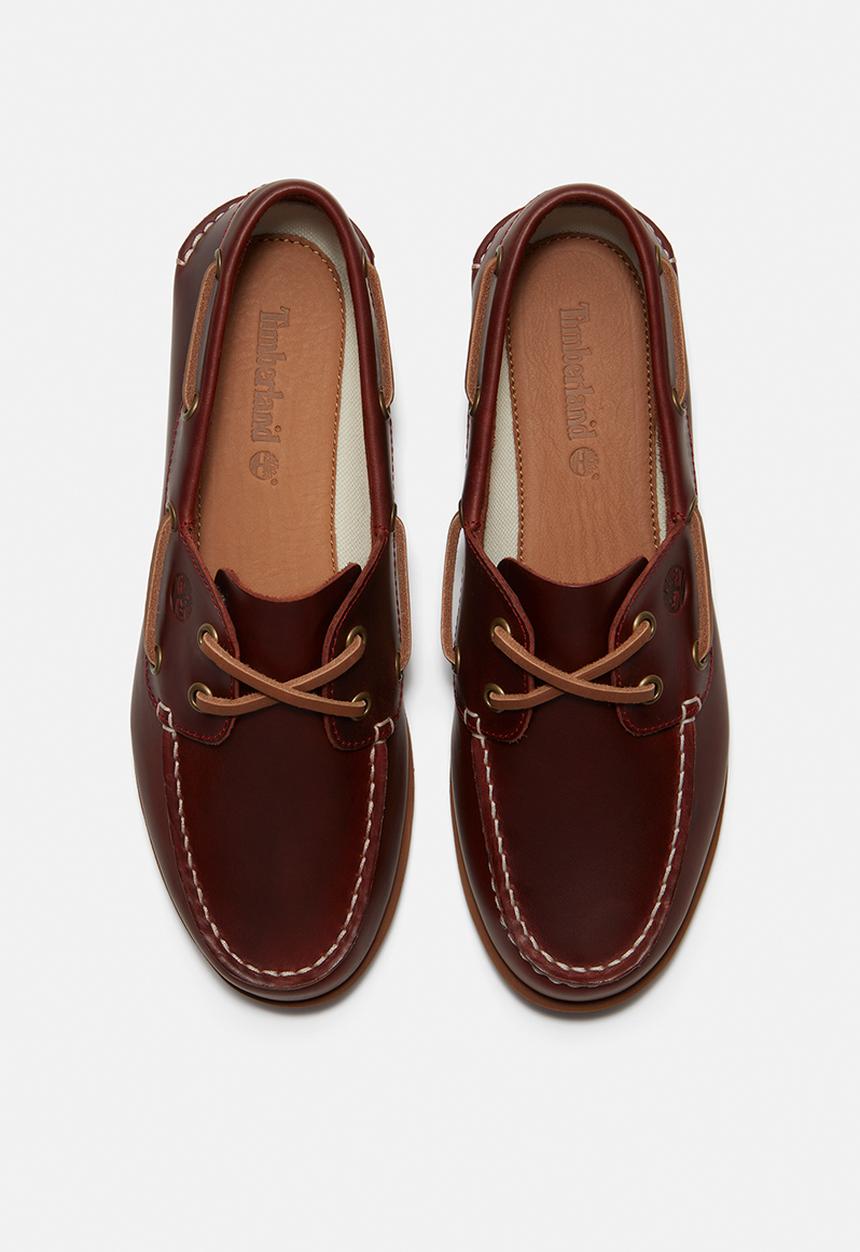 Timberland - Cedar bay essential boat shoe - burgundy full grain