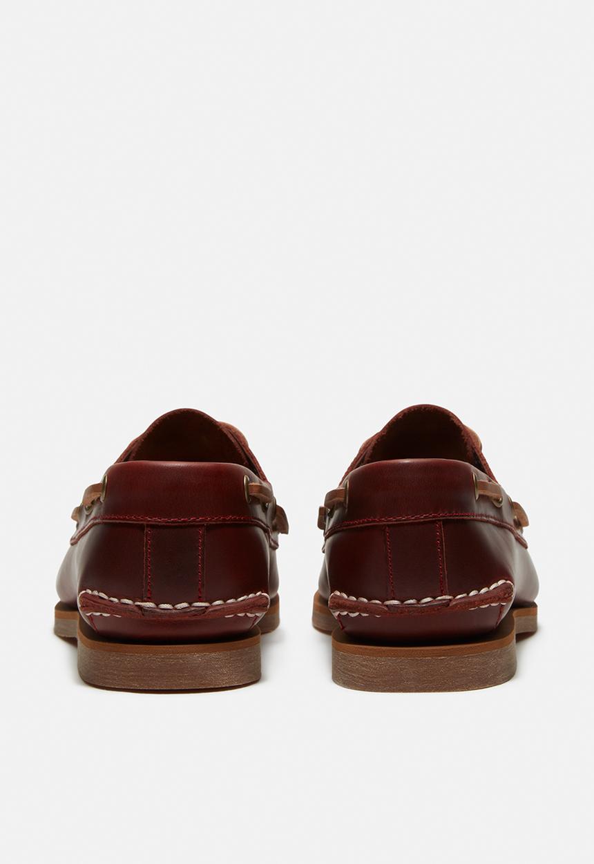 Timberland - Cedar bay essential boat shoe - burgundy full grain