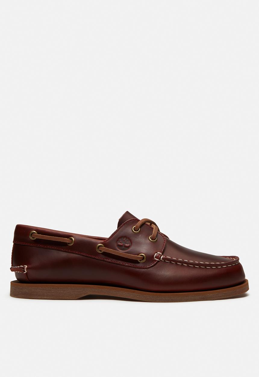 Timberland - Cedar bay essential boat shoe - burgundy full grain