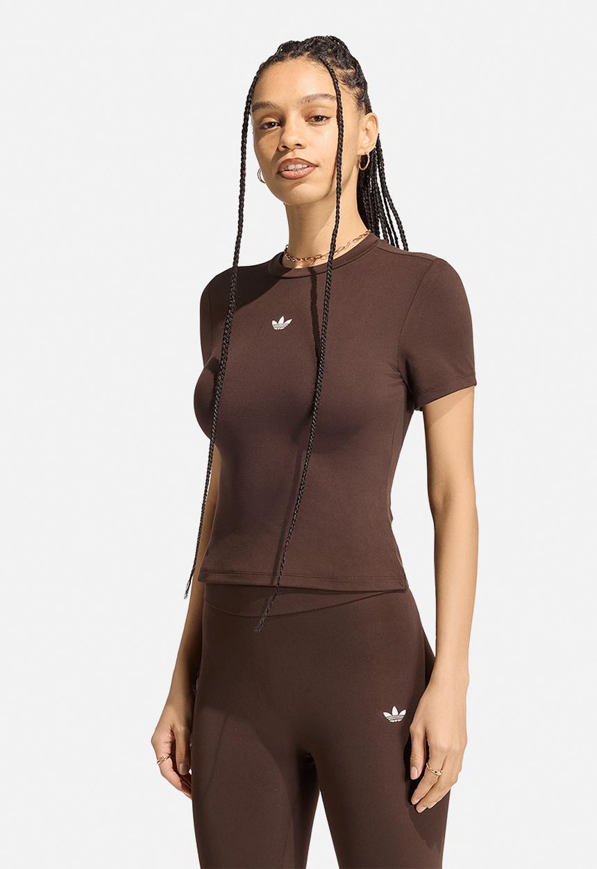adidas Originals - Ess Pes Short Sleeve T-shirt - Aurora Coffee