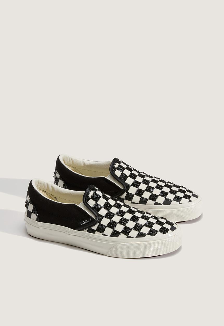 Vans - Classic Slip-On - Beaded Checkerboard