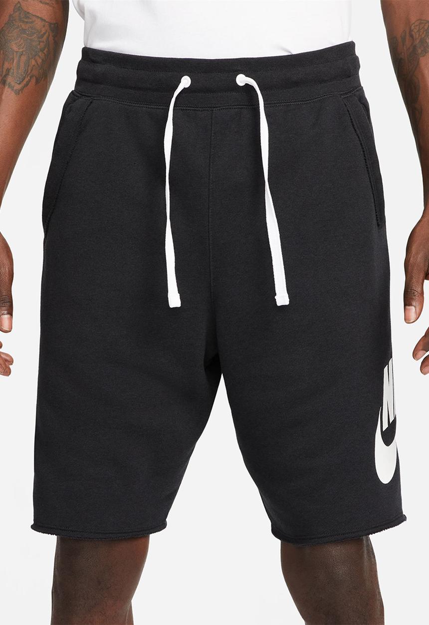 Nike - NSW Cub Alumni  French Terry Shorts - Black/White/Whit