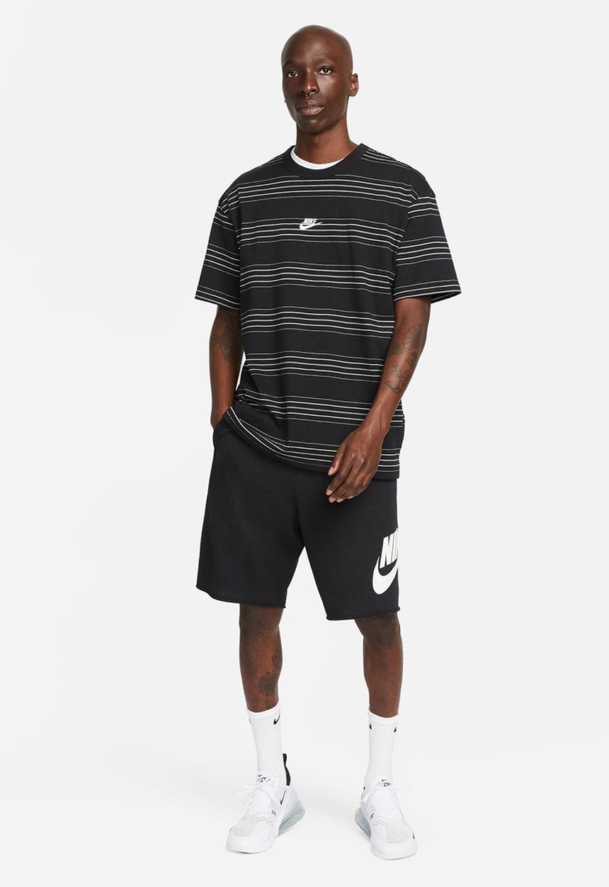 Nike - NSW Cub Alumni  French Terry Shorts - Black/White/Whit