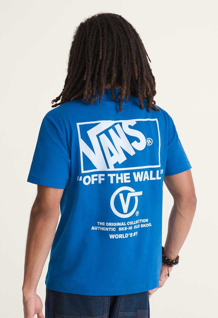 Vans - Stacked Hi SS Tee - Classic Blue