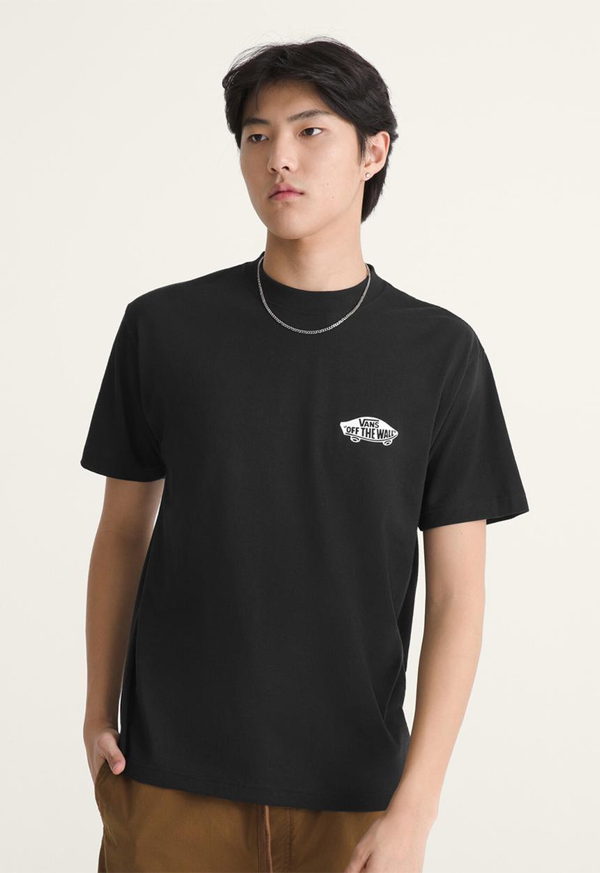 Vans - Double Standard SS Tee - BLACK-WHITE