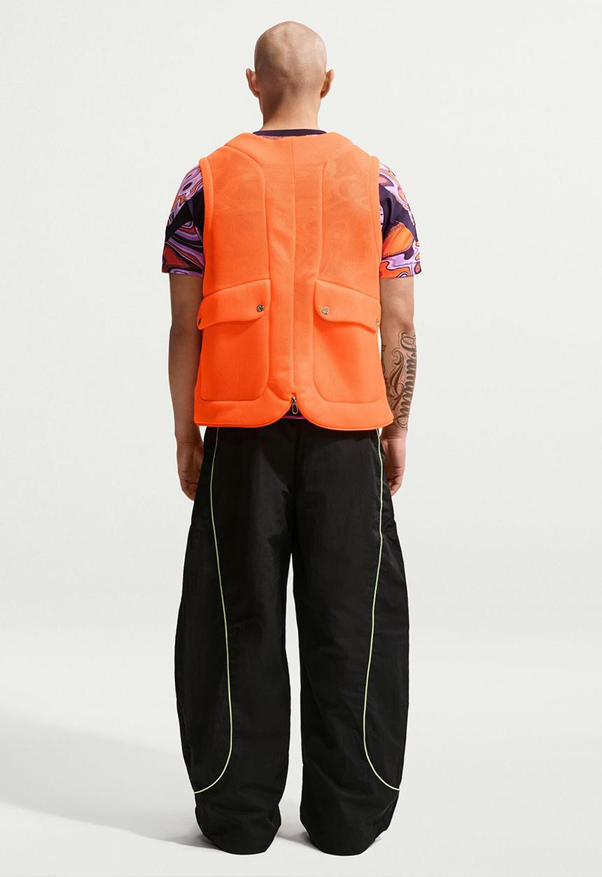 Nike - Project F.R.O.G. Bubble Pod Vest -Total Orange/Purple Dynasty 