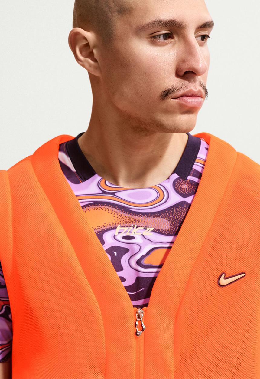 Nike - Project F.R.O.G. Bubble Pod Vest -Total Orange/Purple Dynasty 