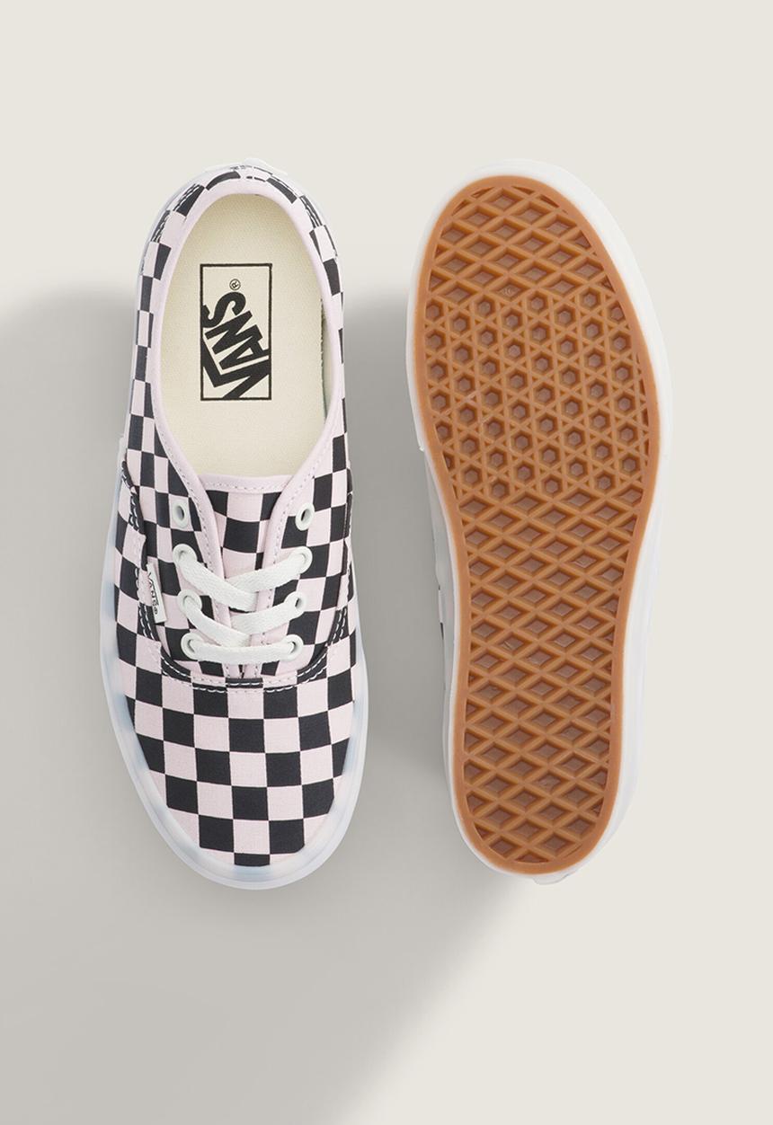 Vans - Authentic Stackform - Checkerboard Pale Petal Pink/Black