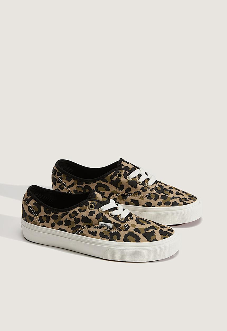 Vans - Authentic - Leopard Black/Incense