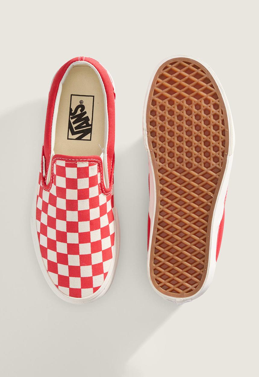 Vans - Classic Slip-On - Color Theory Checkerboard Tomato