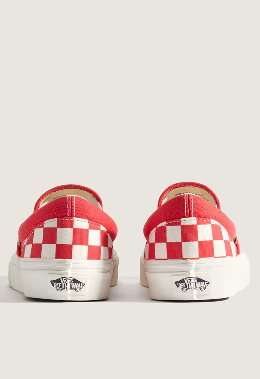 Vans - Classic Slip-On - Color Theory Checkerboard Tomato
