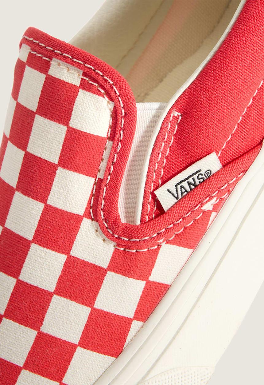 Vans - Classic Slip-On - Color Theory Checkerboard Tomato