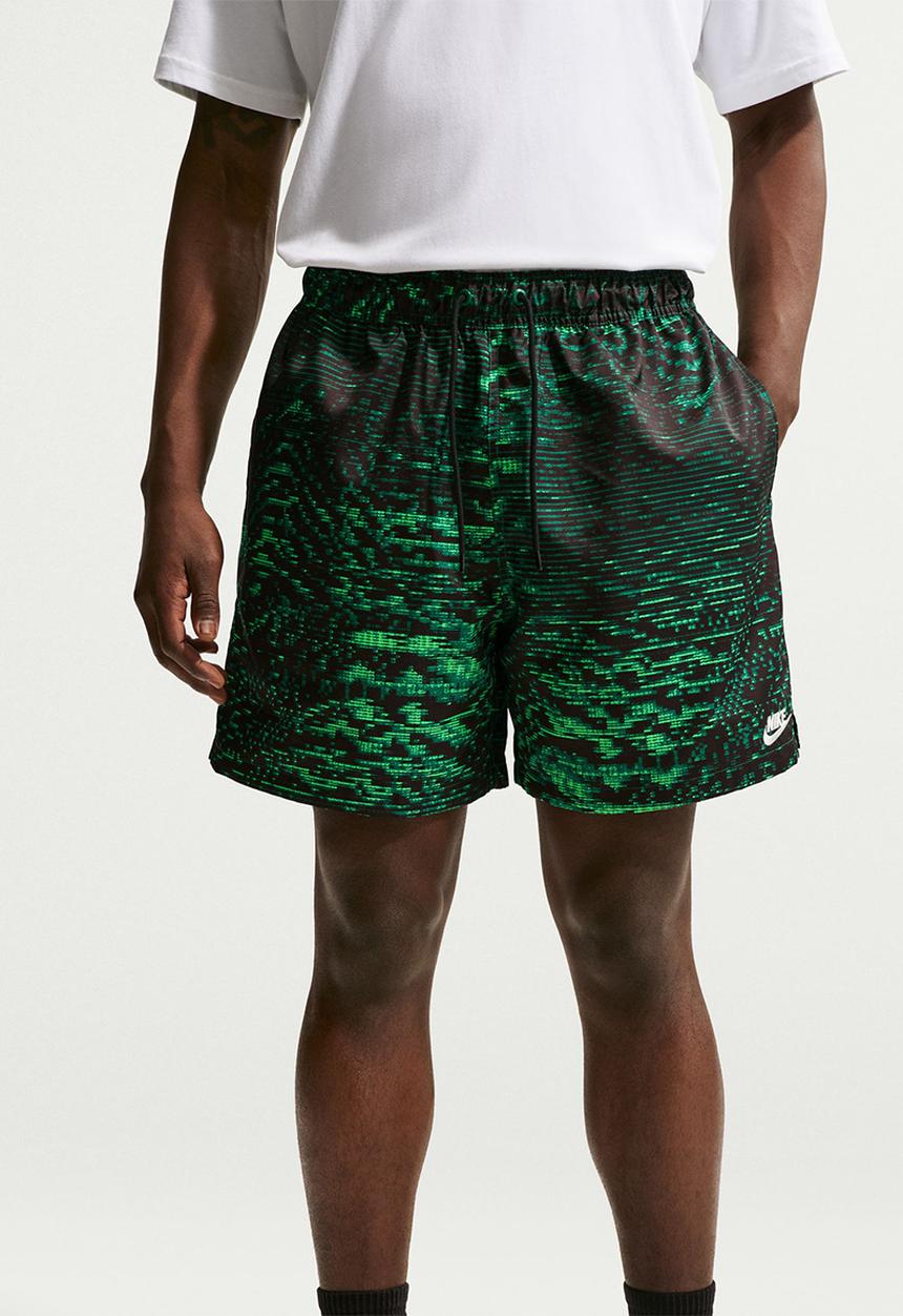 Nike - NSW  Woven Flow Scifi Shorts- Green Malct/Sail