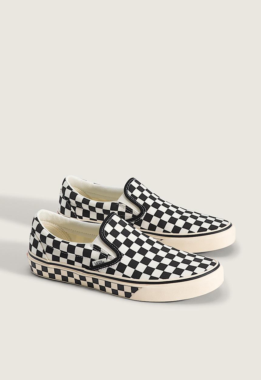 Vans - Classic Slip-On - Checkerboard Black/Marshmallow